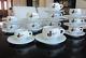 12 Danesi Caffe Espresso 2 Oz Cups & Saucers & Cappuccino 4 Oz Cups And Saucers