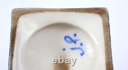 1900's French C Jacob Petit Paris Hand Painted Porcelain Floral Cup & Saucer