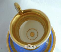 19th Century Paris Porcelain Tea Cup & Saucer A678217