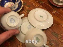 2 x 6 cups 6 Saucers KPE Germany Bavaria Rococo Porcelain Handpaited Coffee new