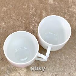 2 x Authentic Hermes Cup & Saucer Pivoines Porcelain Demitasse Porcelain withCase