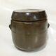 2kg Pottery Porcelain Jar Pot For Food Fermentation, Yogurt, Onggi, Earthenware