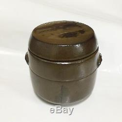 2kg Pottery Porcelain Jar Pot for Food fermentation, Yogurt, Onggi, Earthenware