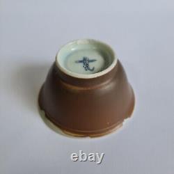 4 sets c. 1710 Kangxi Qing Dynasty Shipwreck Porcelain Tea Cup Saucer Dish Plate