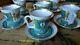 6 Vintage Lomonosov Lfz Soviet Ussr Porcelain Mugs/ Cups & Saucers 350ml