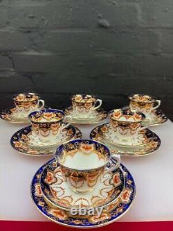 6 x Royal Albert Swag Design Imari 4250 Tea Trios Cups Saucers Plates 2 Sets