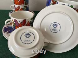 8 x Villeroy & Boch ACAPULCO Cups and Saucers