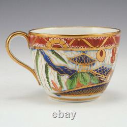 A Coalport Porcelain Tea Cup and Saucer 1805-10