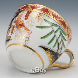 A Coalport Porcelain Tea Cup and Saucer c1805