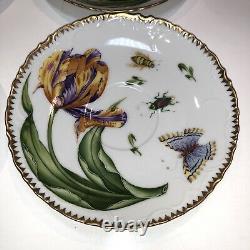 ANNA WEATHERLEY Old Master Tulips Cup and Saucer Handpainted