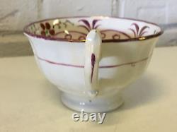 Antique 18th / 19th Century English Porcelain Cup & Saucer with Floral Decoration