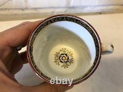 Antique 18th / 19th Century Worcester Royal Lily Pattern Porcelain Cup & Saucer
