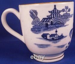 Antique 18thC Caughley Porcelain Nankin Pattern Cup & Saucer Porzellan Tasse