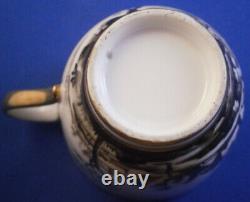 Antique 18thC French Scenic Cup & Saucer Porcelain Porzellan Tasse Valenciennes