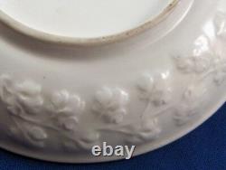 Antique 18thC Nymphenburg Porcelain Relief Design Cup & Saucer Porzellan Tasse