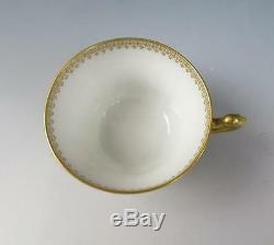 Antique 19th C. Haviland Limoges Art Nouveau Demitasse Cup & Saucer Porcelain