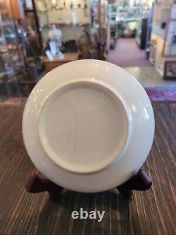 Antique 19th c. French Empire Porcelain Tea Cup & Saucer