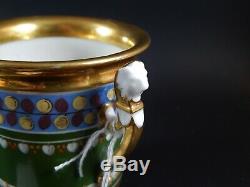 Antique 19thC KPM Thuringer Porcelain Biedermeier Cup & Saucer C. 1820 Unmarked