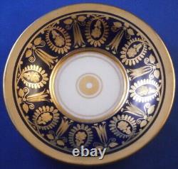 Antique 19thC Limoges French Porcelain Cup & Saucer Porcelaine Tasse France