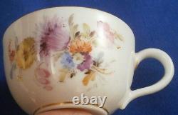 Antique 19thC Meissen Porcelain Miniature / Doll Cup & Saucer Porzellan Tasse