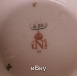 Antique 19thC Sevres Cobalt Blue Gold Porcelain Teapot Porzellan Kanne Tea Pot