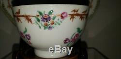 Antique Chinese Export Porcelain Tea Cup Bowl & Saucer Armorial 18th century