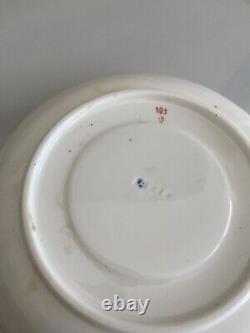 Antique DERBY Imari King's Pattern BREAKFAST CUP & SAUCER Porcelain 19th Century