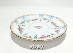 Antique Dresden Lamm Porcelain Handpainted Tea Cup & Saucer -4