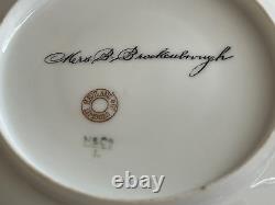 Antique French Haviland Limoges France Porcelain Cup & Saucer Floral Dec