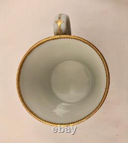 Antique Furstenburg Coffee Cup & Saucer, 18th Century