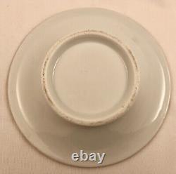 Antique German Topographical Cup & Saucer, Biedermeier Period