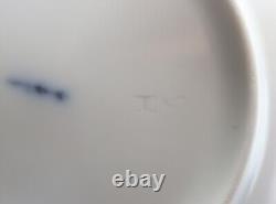 Antique KPM Berlin Cup & Saucer Birds Insects Gold 19th C. German Porcelain #B