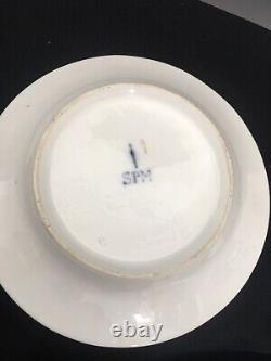 Antique KPM FRIENDSHIP Porcelain Cup & Saucer, Scepter Mark