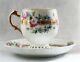 Antique Kuznetsov Imperial Russian Hand Painted Porcelain Tea Cup And Saucer