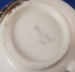 Antique Mid 18thC Meissen Porcelain Teniers Scene Cup & Saucer Porzellan Tasse