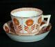 Antique Minton Aesthetic Porcelain Floral Cup & Saucer