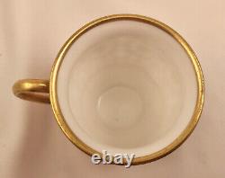 Antique Minton Chocolate Cup & Saucer, Pattern 2948