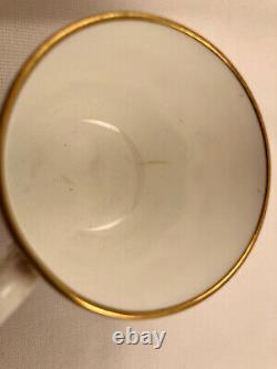 Antique Mintons Demitasse Cup & Saucer, French Enamel, Dresser