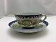 Antique Porcelain Cup And Saucer Paint Gold Plated
