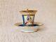 Antique & Rare Sevres French Porcelain Cup/saucer Portrait Letizia Bonaparte