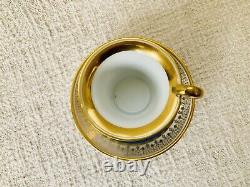 Antique & Rare Sevres French Porcelain Cup/Saucer Portrait Letizia Bonaparte