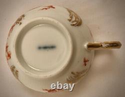 Antique Royal Berlin Tea Cup & Saucer
