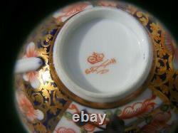 Antique Royal Crown Derby Cups And Saucers Imari