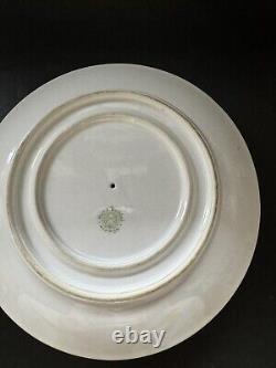 Antique Sevres 1846 porcelain Chateau De FONTAINEBLEAU Cup And Saucer