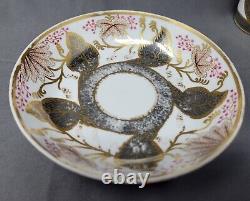 Antique Spode Coffee Can / Cup & Saucer Porcelain c1810-1820