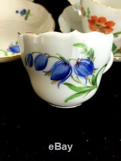 Antique porcelain coffee cup&saucer MEISSEN