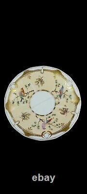 Antique russian Popov porcelain Cup And Saucer