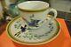 Authentic Hermes Porcelain Toucan Birds Coffee Cup And Saucer New Never Used