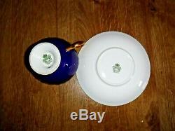 Aynsley Rose Design Vintage Tea Cup & Saucer Signed J A Bailey Excellent