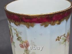 Blakeman & Henderson Chocolate Cup & Saucer Porcelain Coiffe Blank C. 1900